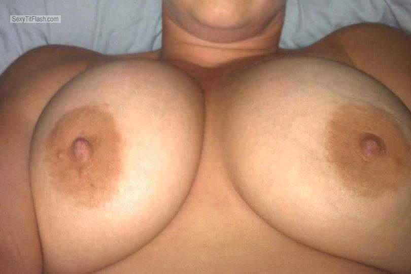 Tit Flash: My Friend's Very Big Tits - B from United States